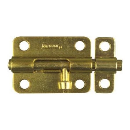 National Hardware 3 BRS Barrel Bolt N151-589